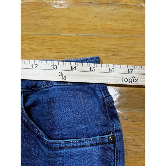 Smith's Jeans Women's Size 12 Blue High Rise Bootcut Denim Western Rodeo Boho - Picture 8 of 8